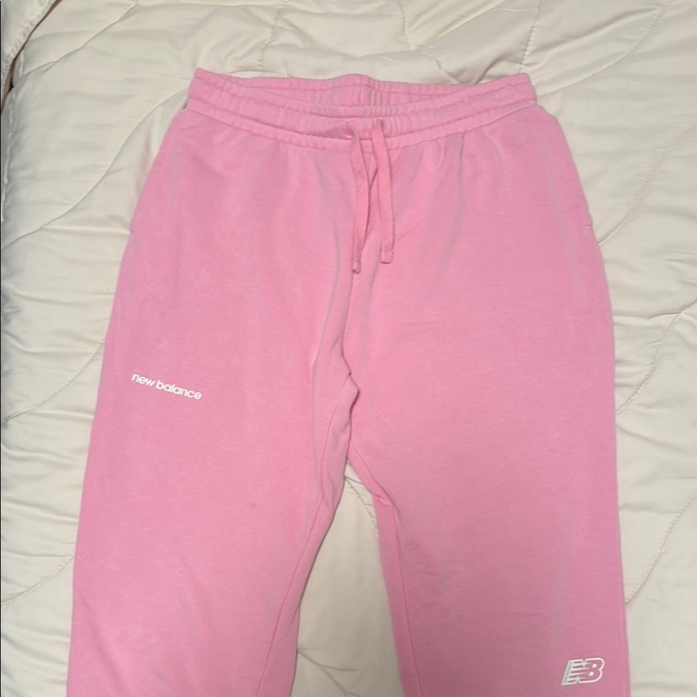 New Balance Pink Joggers Soft Athletic Loungewear